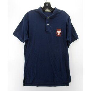 VINTAGE Syracuse Orange Polo Shirt Large Sugar Bowl Football 1988 80s